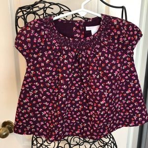 12-18 months Baby girls floral blouse